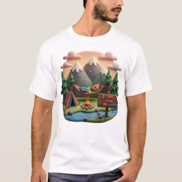 Camiseta Escena de arte de arcilla “Llegué, vi, me eché una
