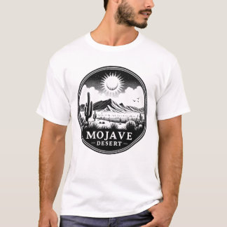 Camiseta Escena De Cactus De Las Plantas Del Desierto De Mo