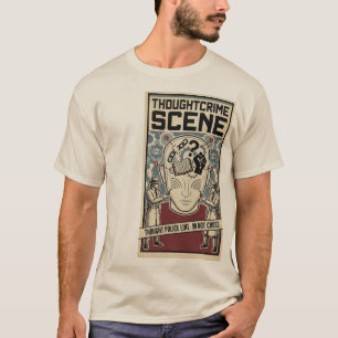Camiseta Escena de Delito de Pensamiento Surrealista Distóp