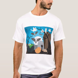 Camiseta Escena de Halloween