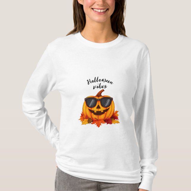 Camiseta Escena de Halloween (Anverso)