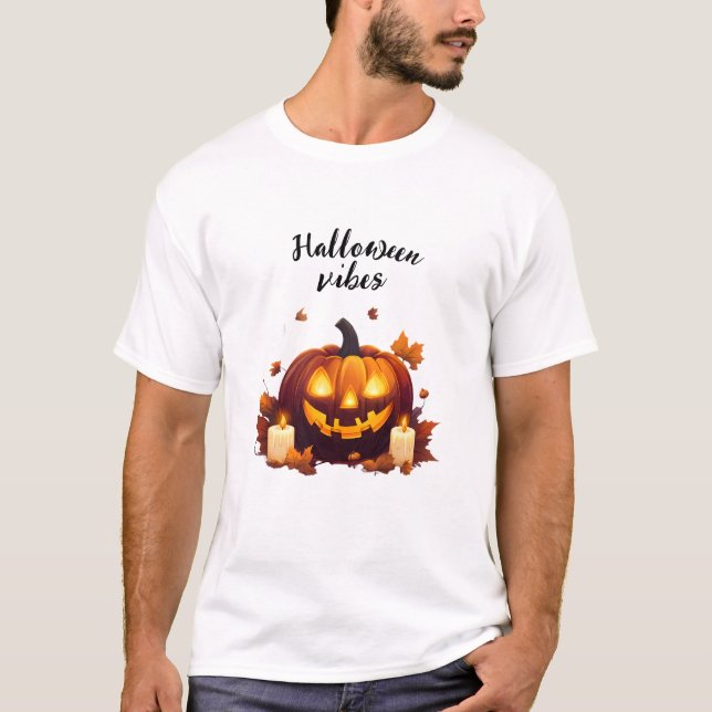 Camiseta Escena de Halloween (Anverso)
