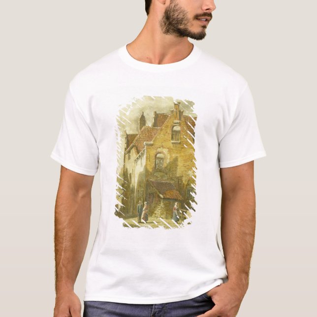 Camiseta Escena de la calle (Anverso)