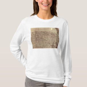Camiseta Escena de la calle, chino, dinastía de Ming