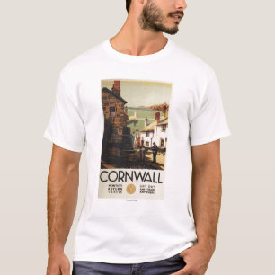 Camiseta Escena de la calle con dos hombres que trabajan el