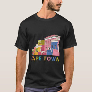 Camiseta Escena de la calle Hoodie Bo-Kaap de Ciudad del Ca