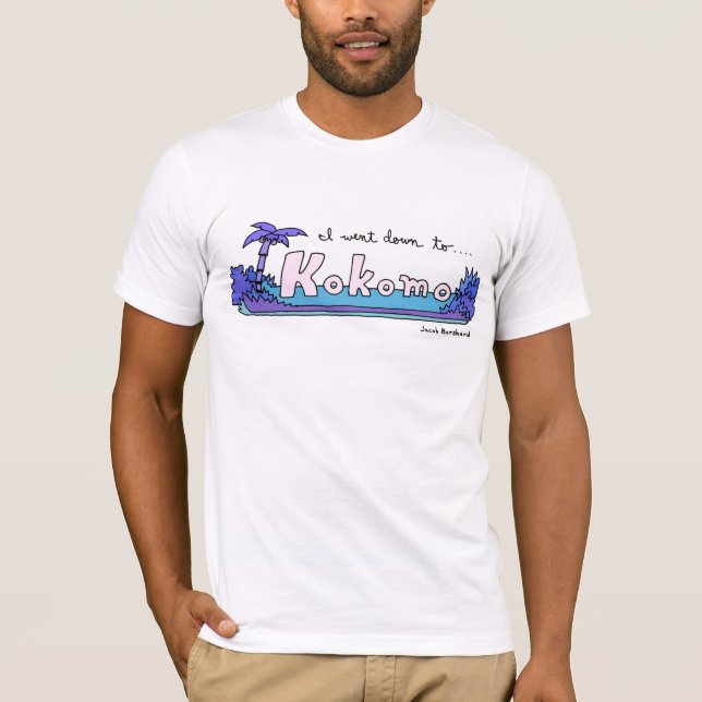 Camiseta Escena de la isla de Kokomo (Anverso)