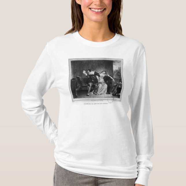 Camiseta Escena de la letra del primo (Anverso)