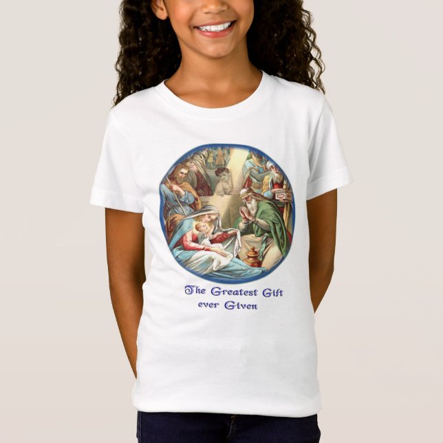 Camiseta Escena de la natividad (Anverso)