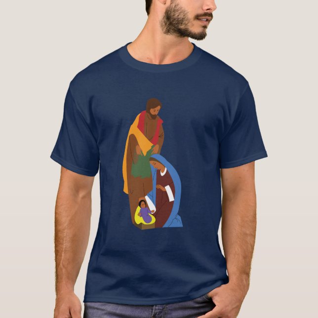 Camiseta Escena de la natividad (Anverso)