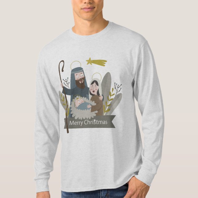 Camiseta Escena de la natividad (Anverso)