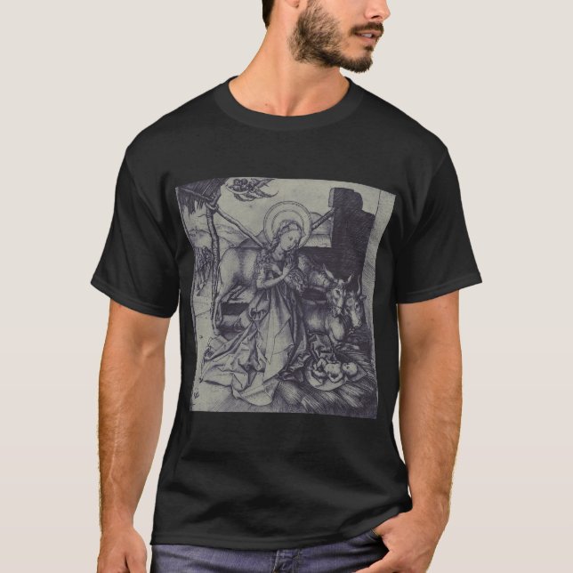 Camiseta Escena de la Natividad Vieja en Jesucristo (Anverso)