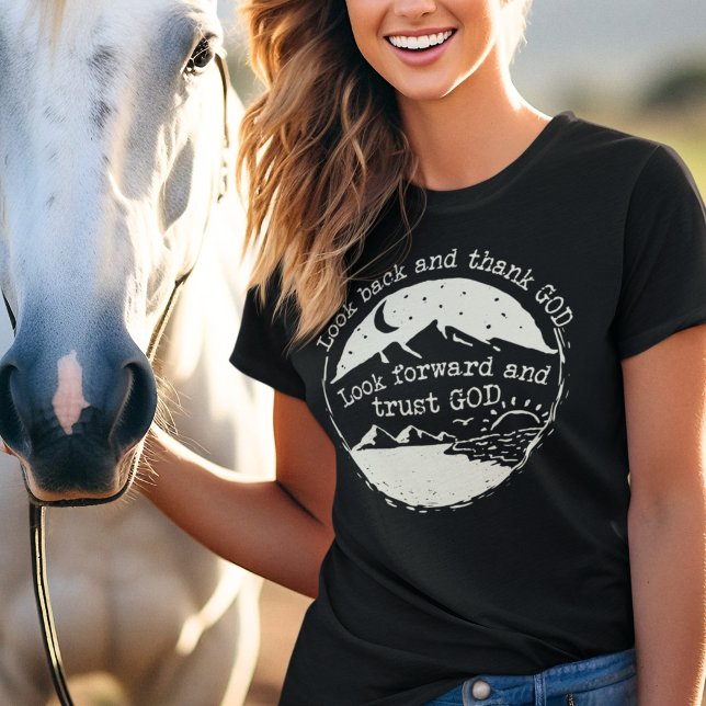 Camiseta Escena de la naturaleza Biblia Cita Ropa cristiana (Subido por el creador)