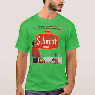 Camiseta Escena de la naturaleza de Cowboy de Schmidt Beer