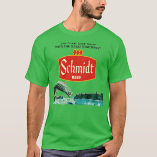 Camiseta Escena De La Naturaleza De La Pesca De Schmidt Bee