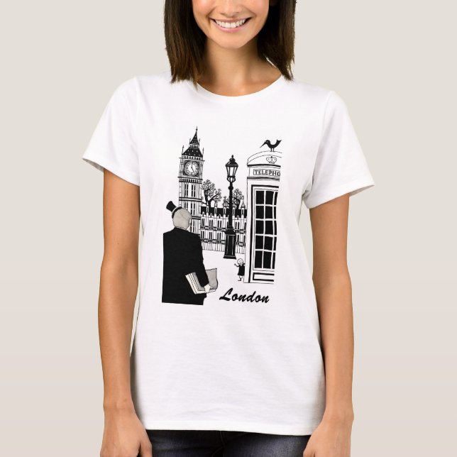 Camiseta Escena de Londres (Anverso)