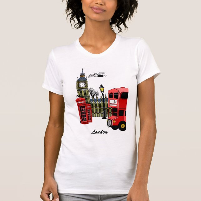 Camiseta Escena de Londres (Anverso)