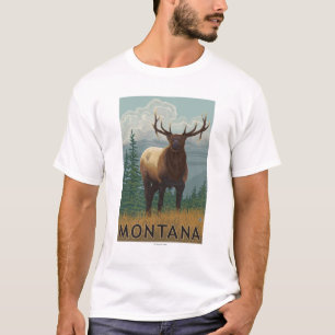 Camiseta Escena de MontanaElk