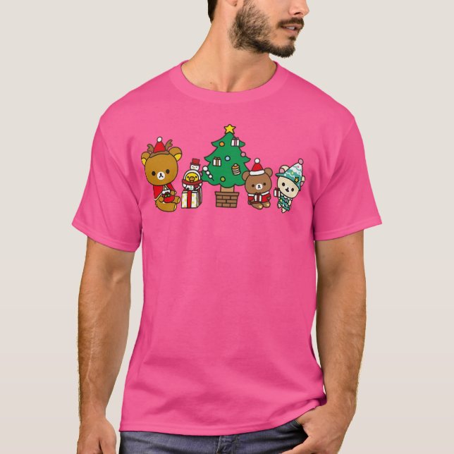 Camiseta Escena de navidades inspirada Gráfico de Rilakuma (Anverso)