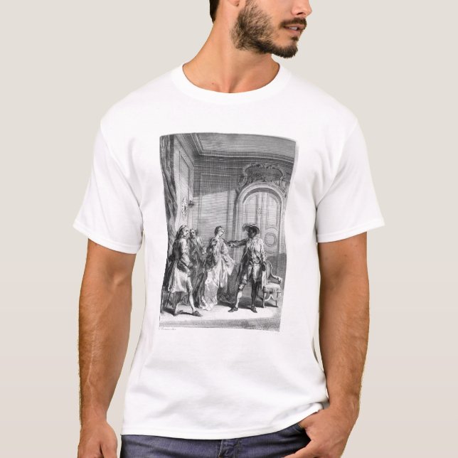 Camiseta Escena de "Othello" por William Shakespeare (Anverso)