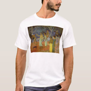 Camiseta Escena de Paul Gauguin el   a partir de la vida de