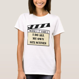 Camiseta Escena de película blanca