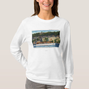 Camiseta Escena del barco de capitán Palmers Lake Ride