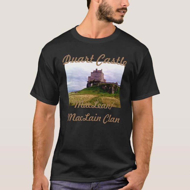 Camiseta Escena del castillo Duart de Clan Maclean en Escoc (Anverso)