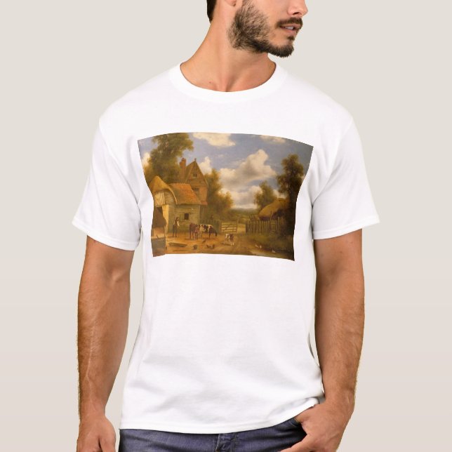 Camiseta Escena del corral (Anverso)