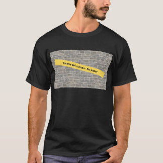 Camiseta Escena del crimen
