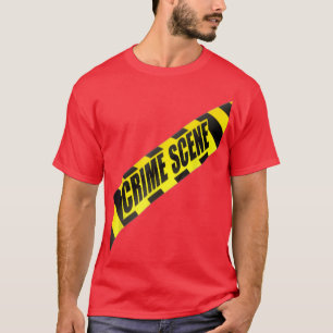 Camiseta Escena Del Crimen Cinta Forense De La Policía Inve