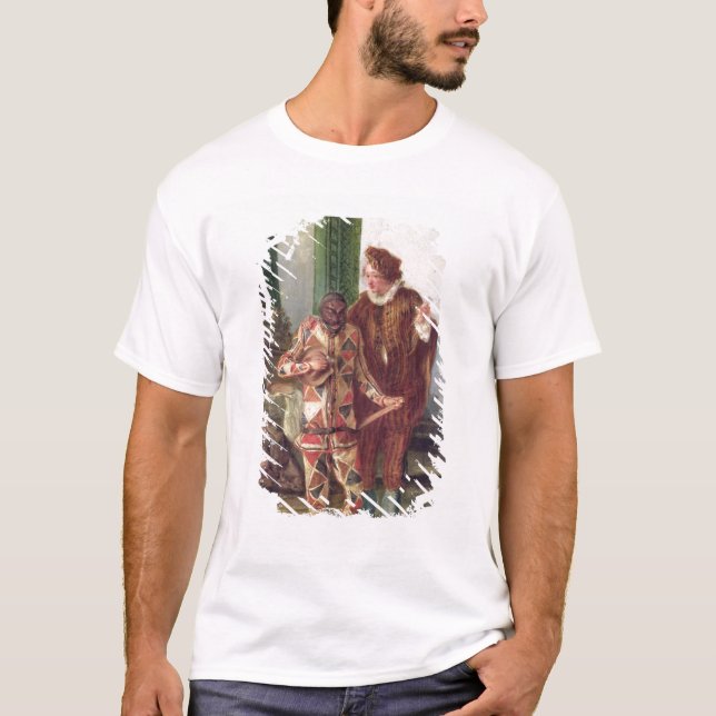 Camiseta Escena del dell'Arte de Commedia (Anverso)