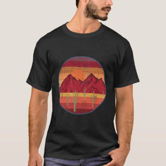 Camiseta Escena del desierto de las Montañas del Suroeste
