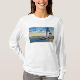 Camiseta Escena del faro del punto de Barnacla