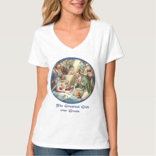Camiseta escena del Nacimiento