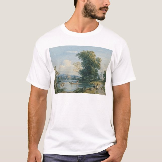 Camiseta Escena del río (Anverso)