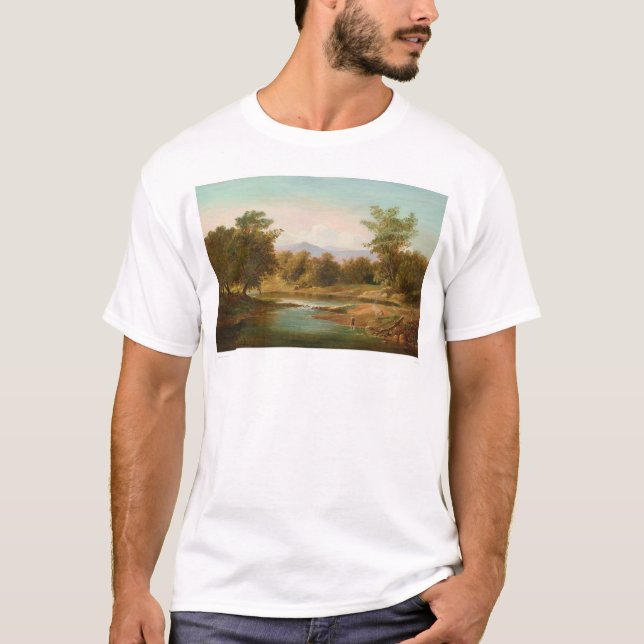 Camiseta Escena del río de Carmel (0236A) (Anverso)