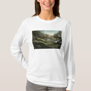 Camiseta Escena en los jardines hundidos de Busch