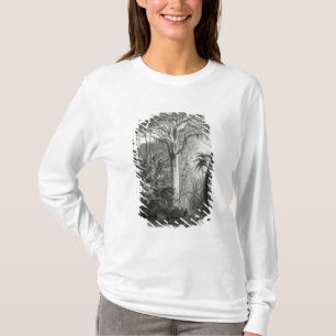 Camiseta Escena en un bosque brasileño grabado cerca
