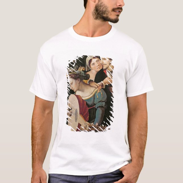 Camiseta Escena Galante en las puertas de París (Anverso)