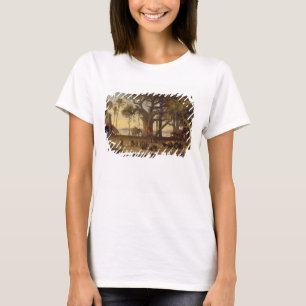 Camiseta Escena iluminada por la luna del amon indio de las