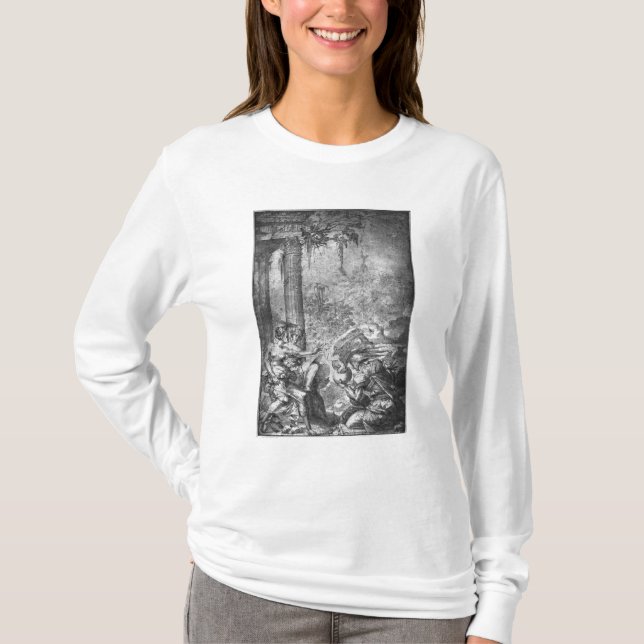 Camiseta Escena mágica (Anverso)