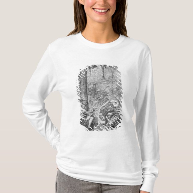 Camiseta Escena mágica (Anverso)