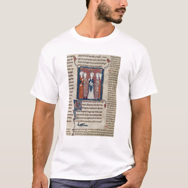 Camiseta Escena matrimonial, de 'Decrets de Gratien' (Anverso)