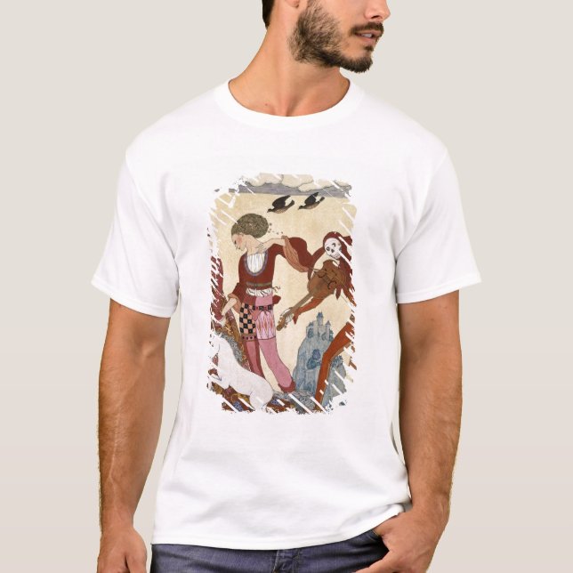 Camiseta Escena medieval de Jorte Barbier (Anverso)