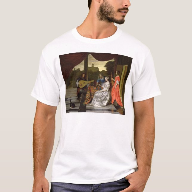 Camiseta Escena musical en Amsterdam (Anverso)
