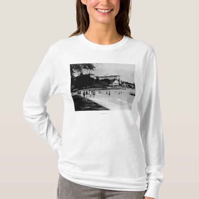 Camiseta Escena PhotographHawaii de HawaiiBeachfront (Anverso)