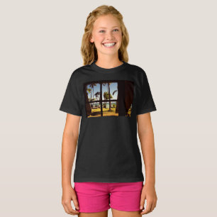 Camiseta Escena tropical de la playa de Fiji
