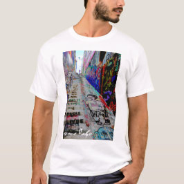Camiseta Escena urbana de la pintada en Valparaiso