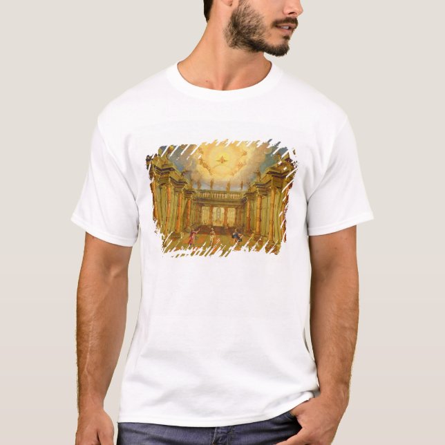 Camiseta Escena X: el patio del rey de Naxos (Anverso)